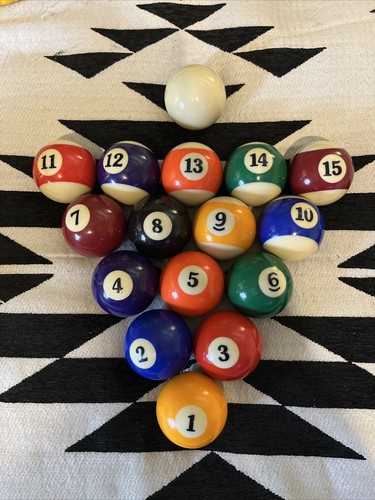 Billiard balls - 2, 1/4"